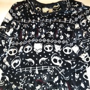 XL women's nightmare before Christmas long sleeve